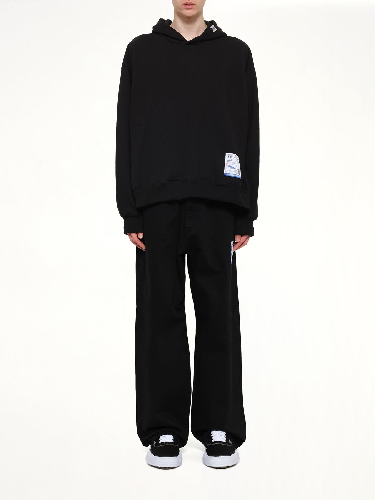 Instrumental Heavy Weight Hoodie in Black