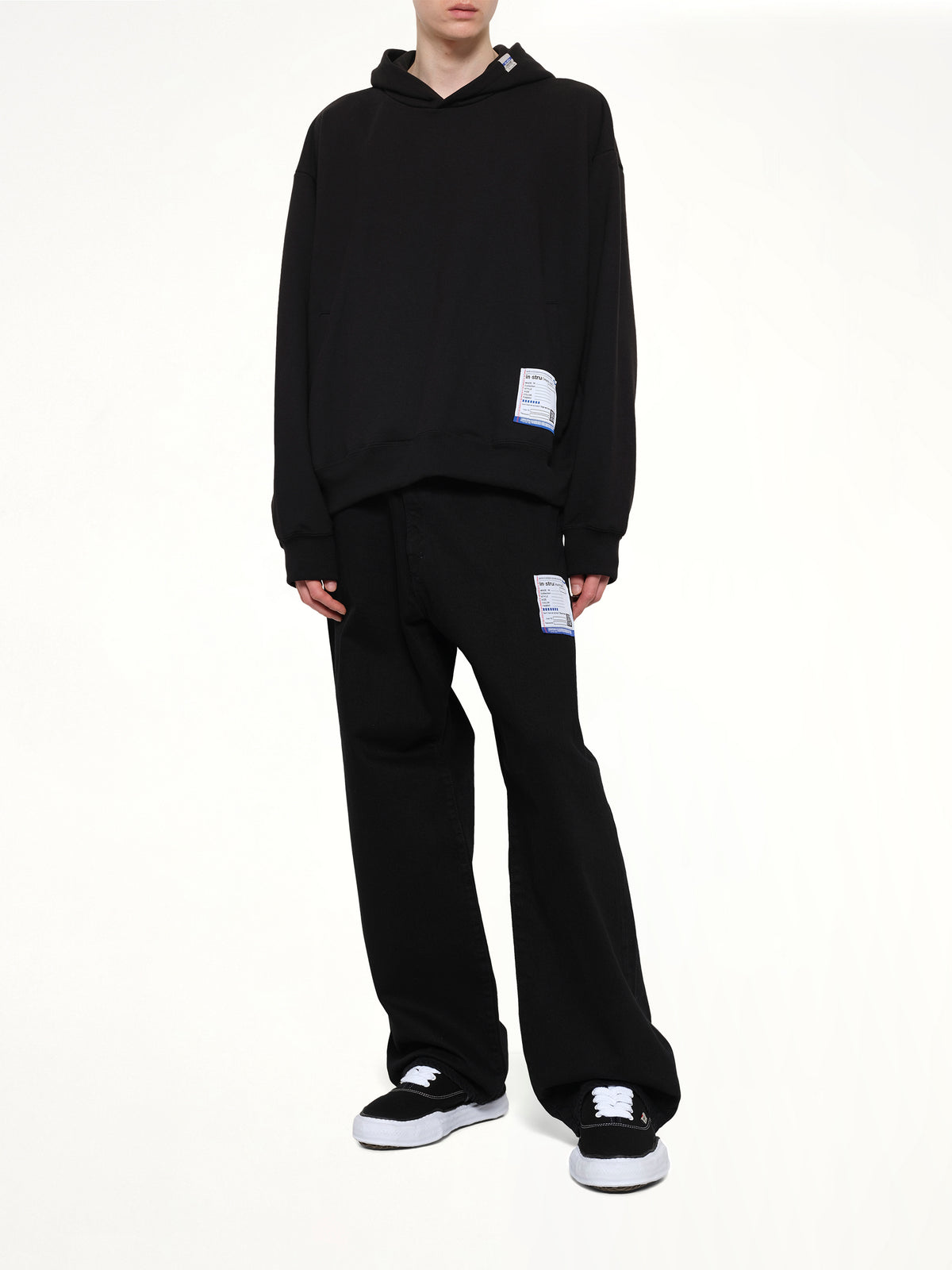 Instrumental Heavy Weight Hoodie in Black