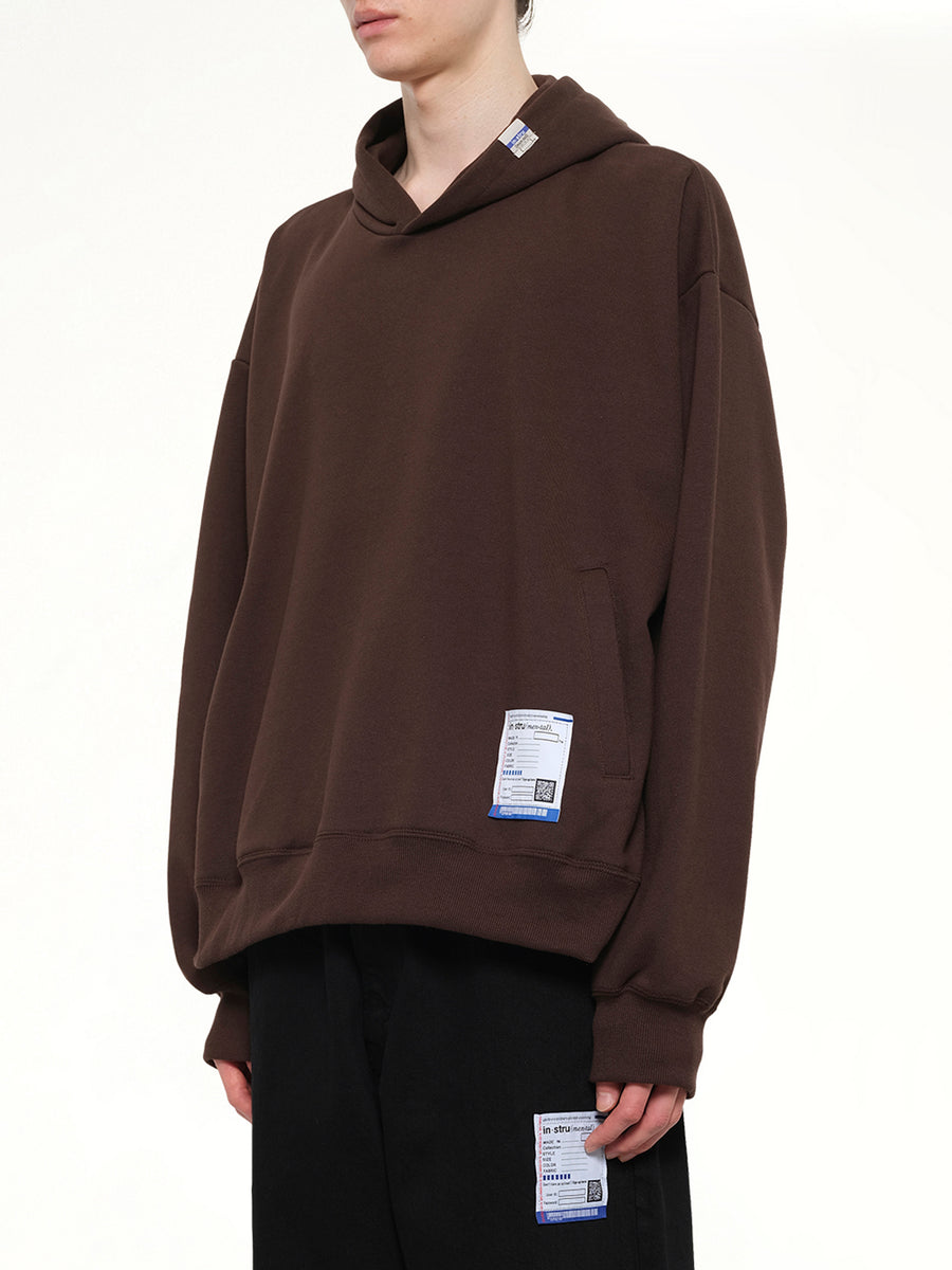 Instrumental Heavy Weight Hoodie in Brown