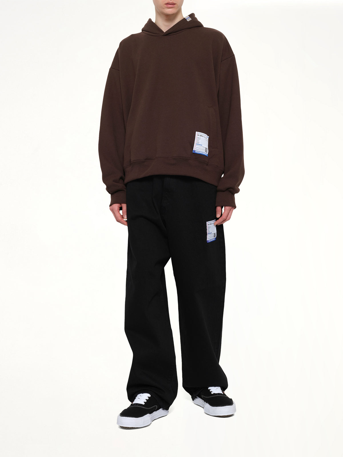 Instrumental Heavy Weight Hoodie in Brown