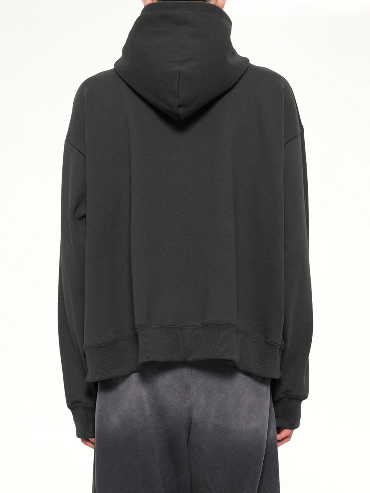 Instrumental Heavy Weight Zip Hoodie in Dark Gray