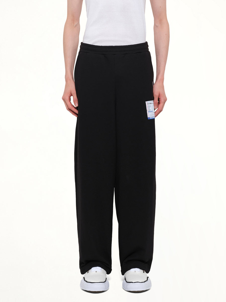 Instrumental Heavy Weight Easy Pants in Black