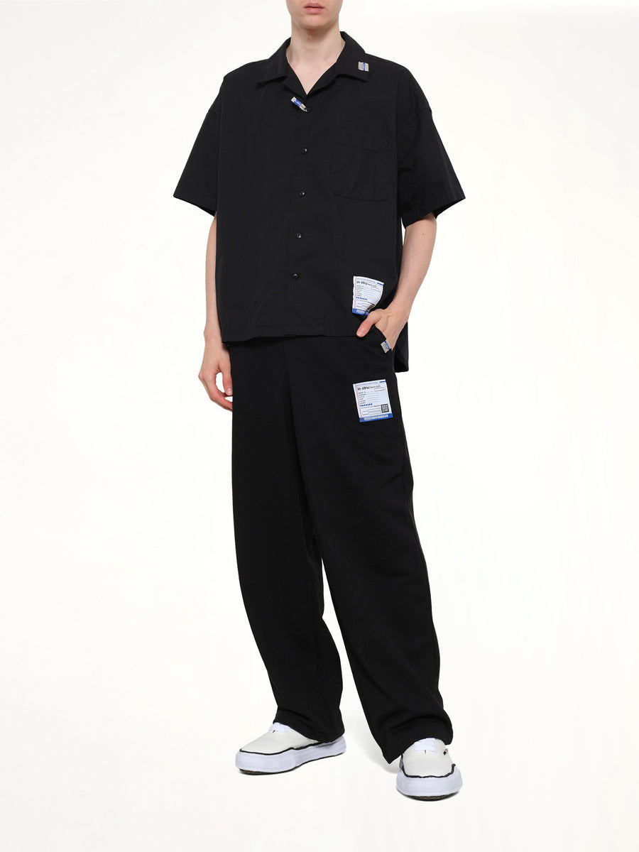 Instrumental Heavy Weight Easy Pants in Black