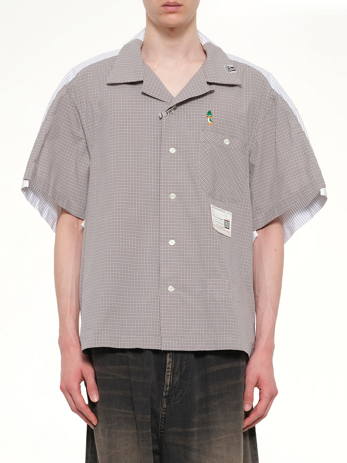 Combined Shirts in Gray