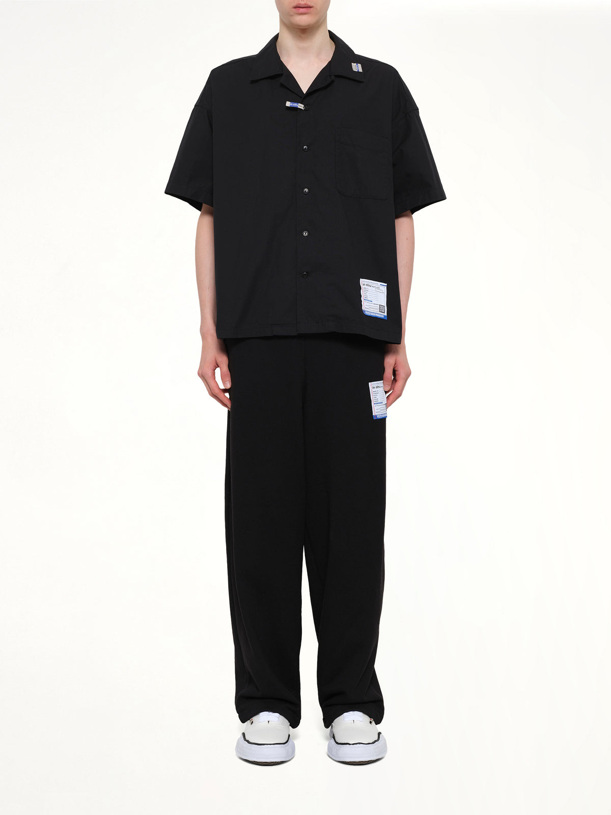 Instrumental High Density OX SS Shirts in Black