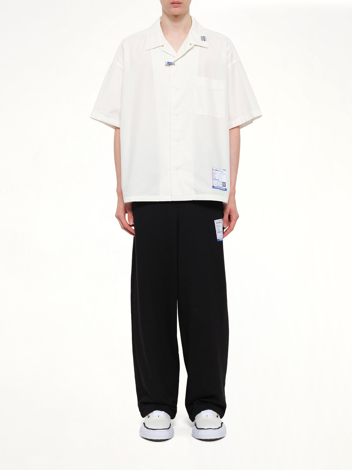 Instrumental High Density OX SS Shirts in White