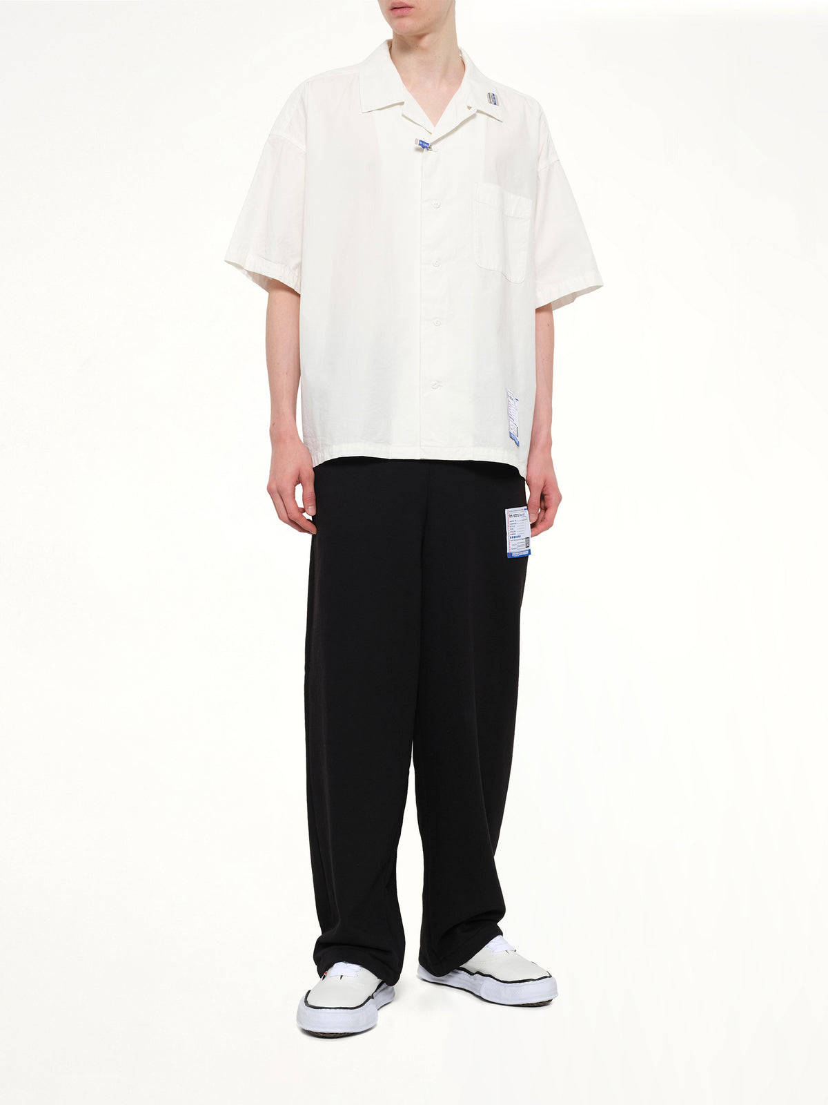 Instrumental High Density OX SS Shirts in White