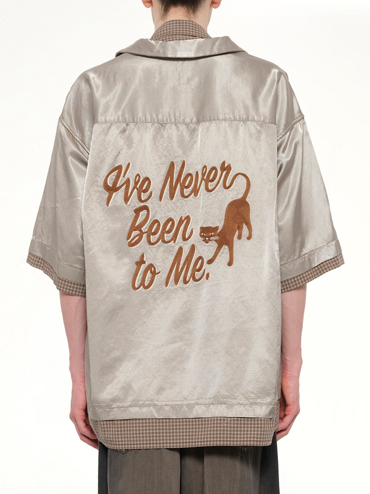 W-Layered H/S Shirts in Beige