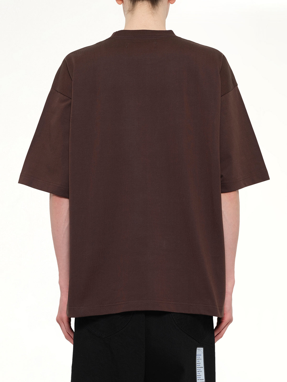 Instrumental Heavy Weight Pocket T-Shirt in Brown