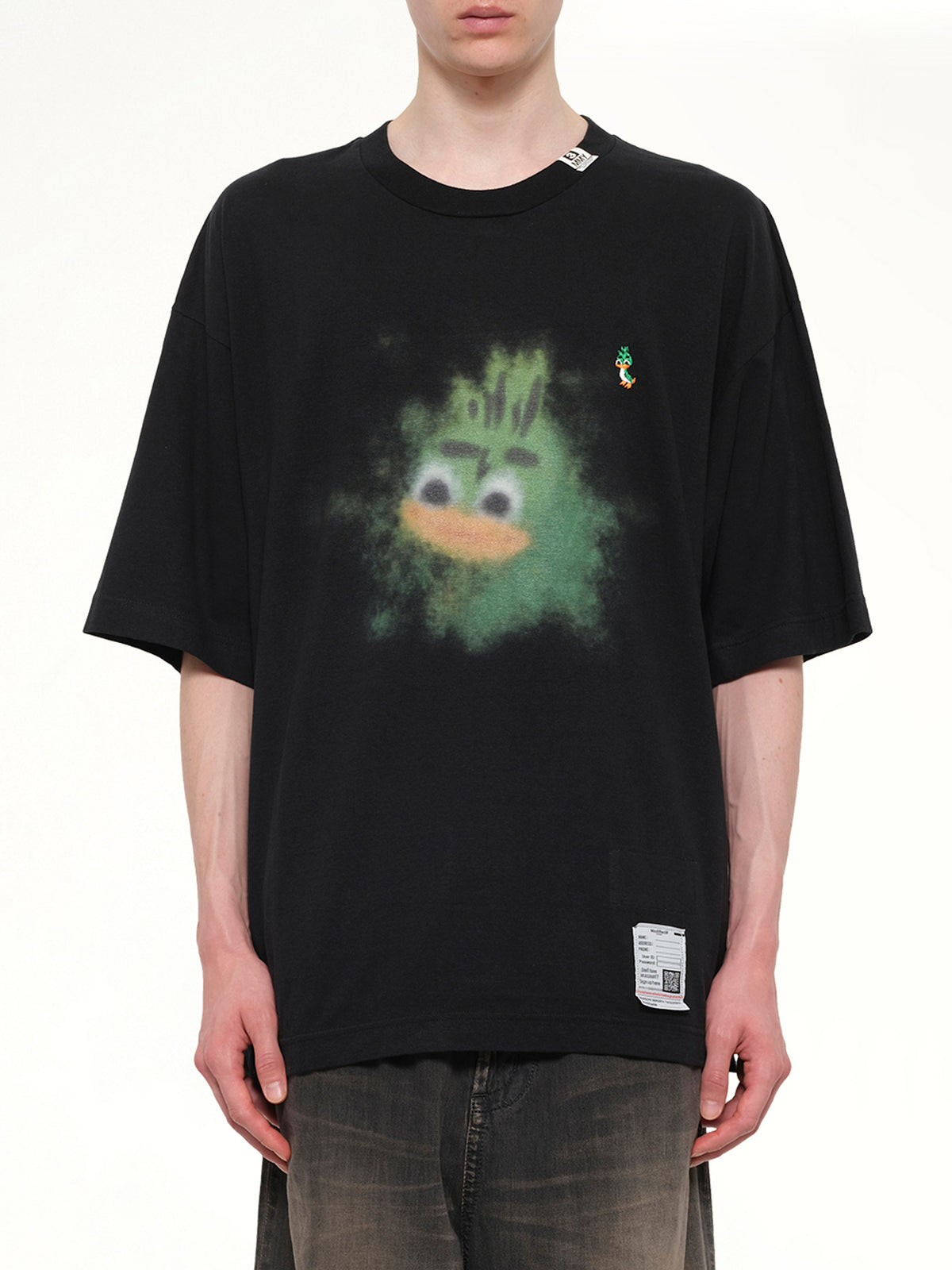 Leon Printed T-Shirt in Black