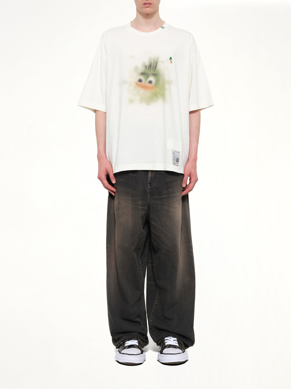 Leon Printed T-Shirt in White