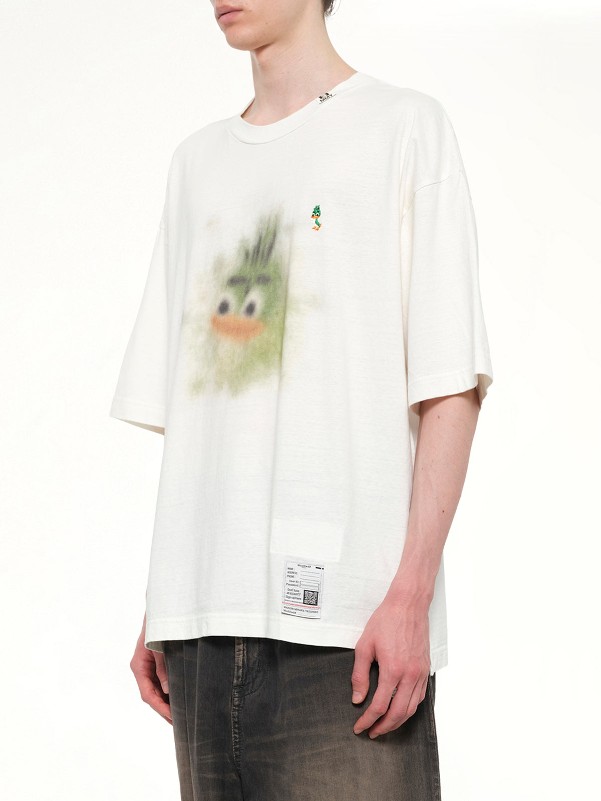 Leon Printed T-Shirt in White