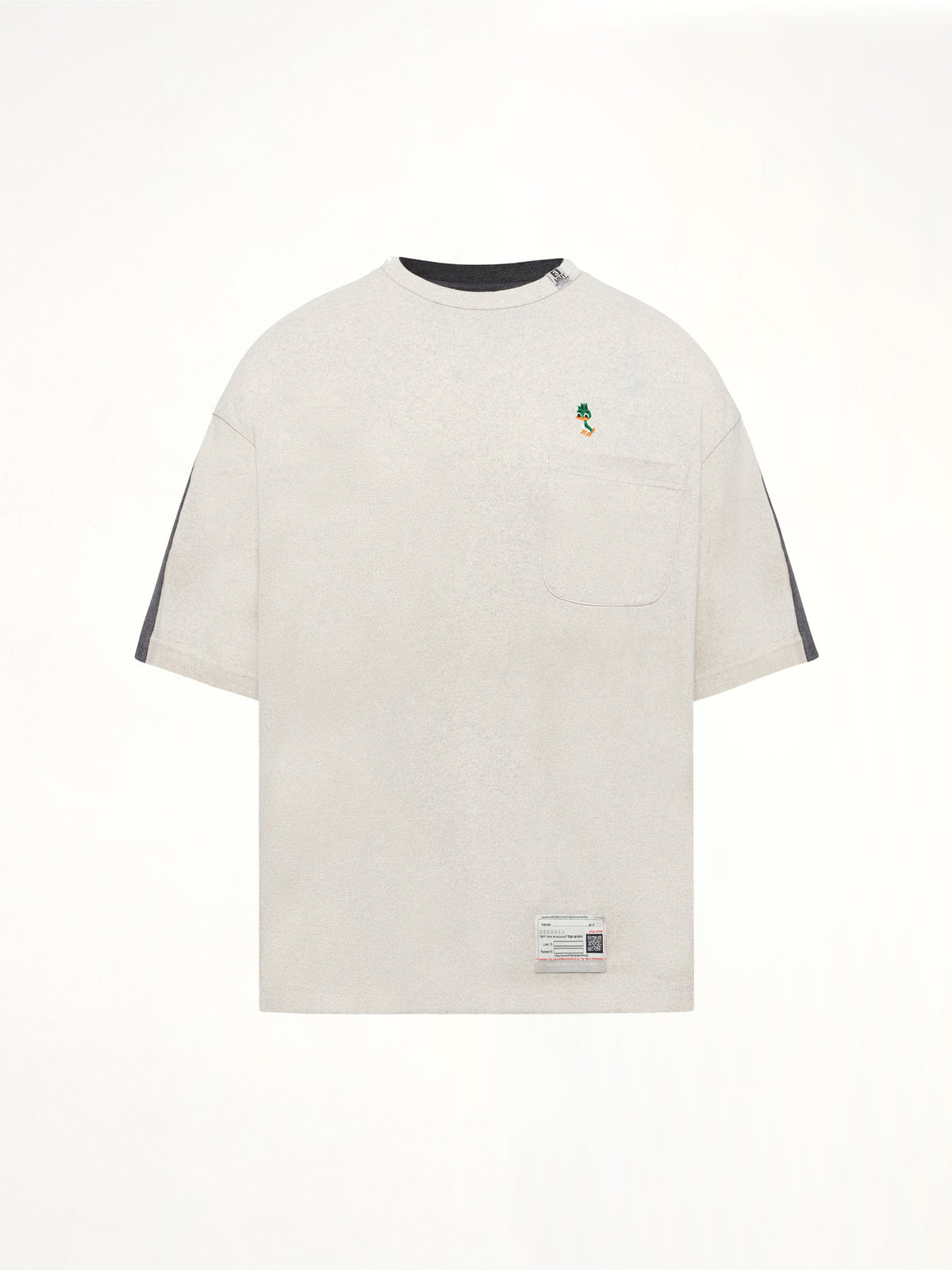 Combined T-Shirt in White