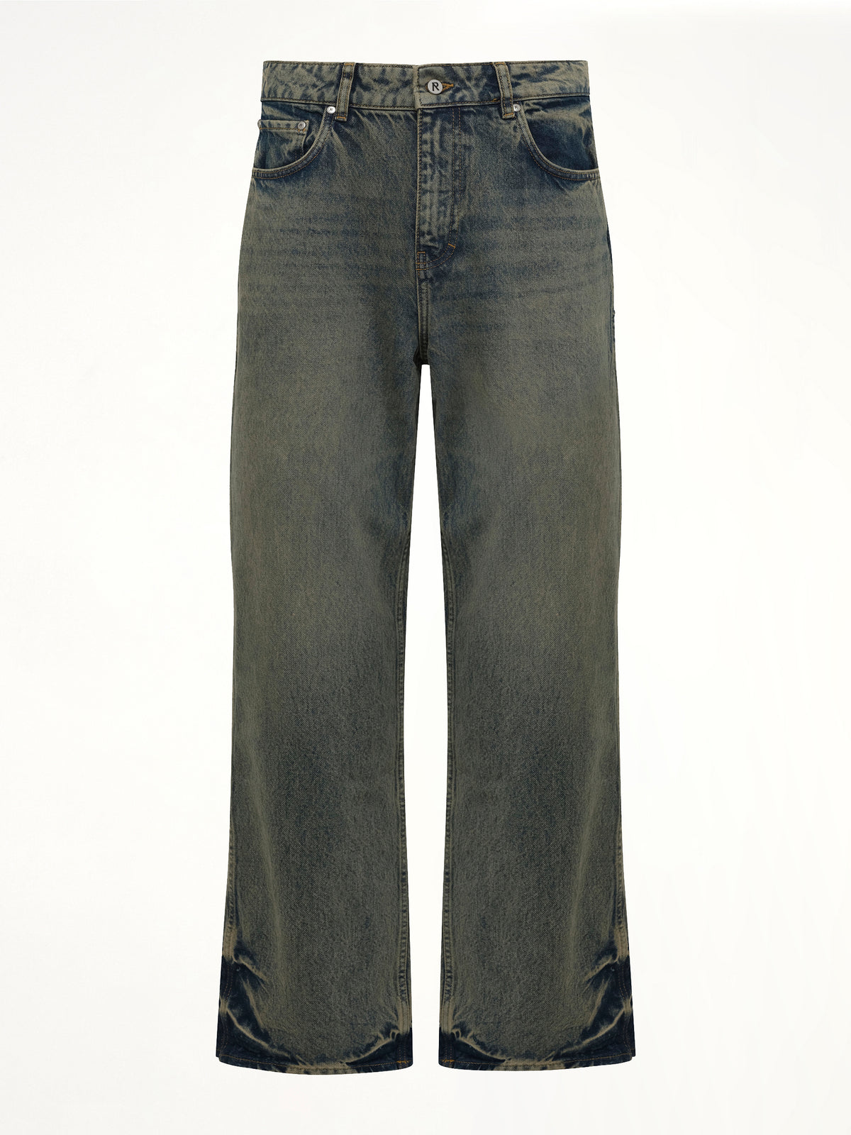 R3 Baggy Denim Pants in Blue