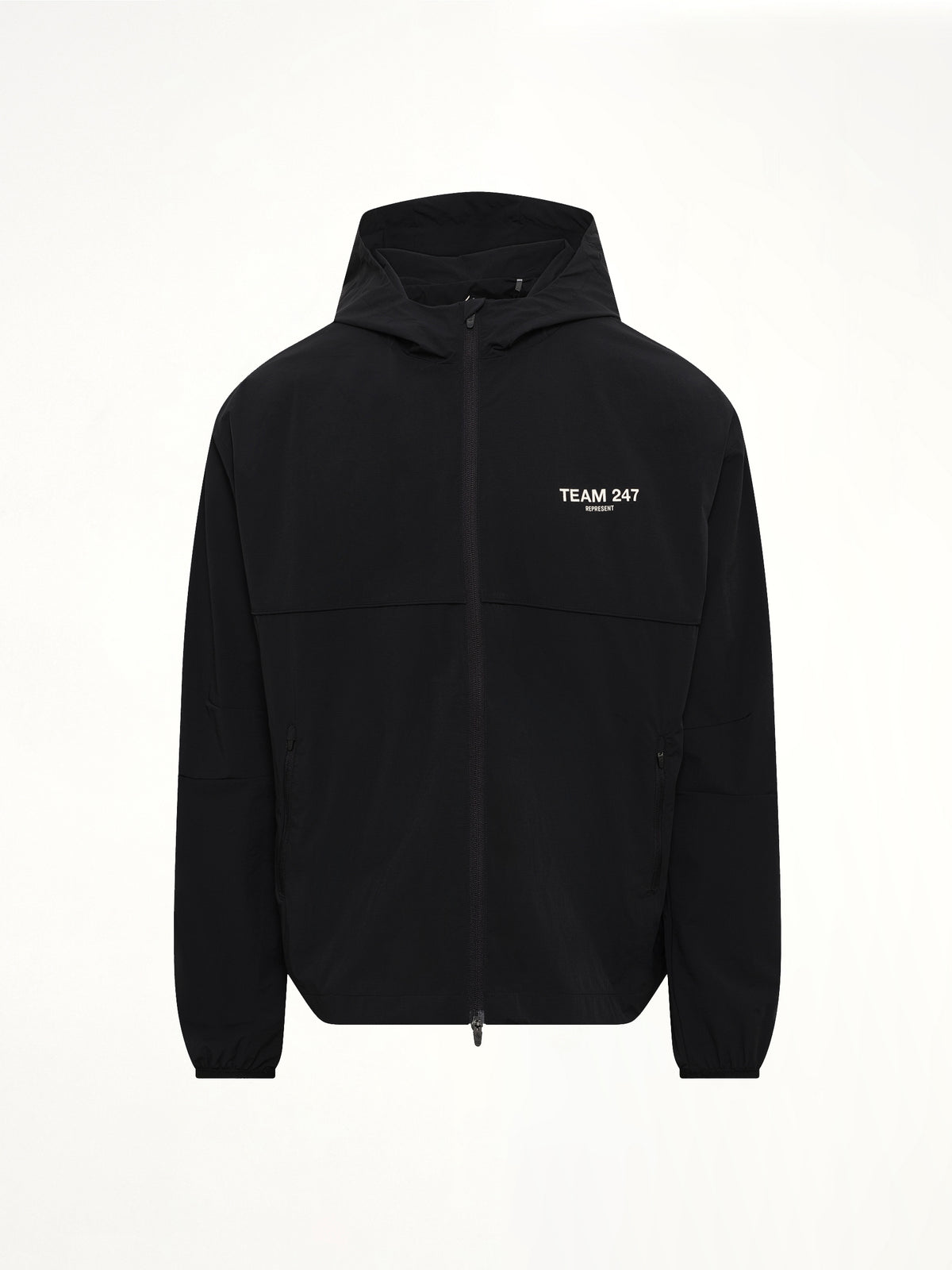 Team 247 Track Jacket in Jet Black