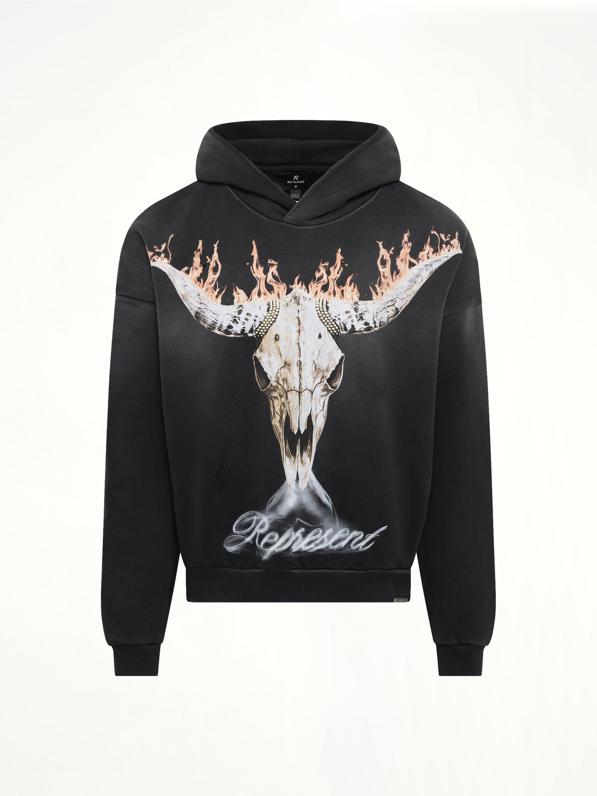 British Cowboys Hoodie in Stained Black