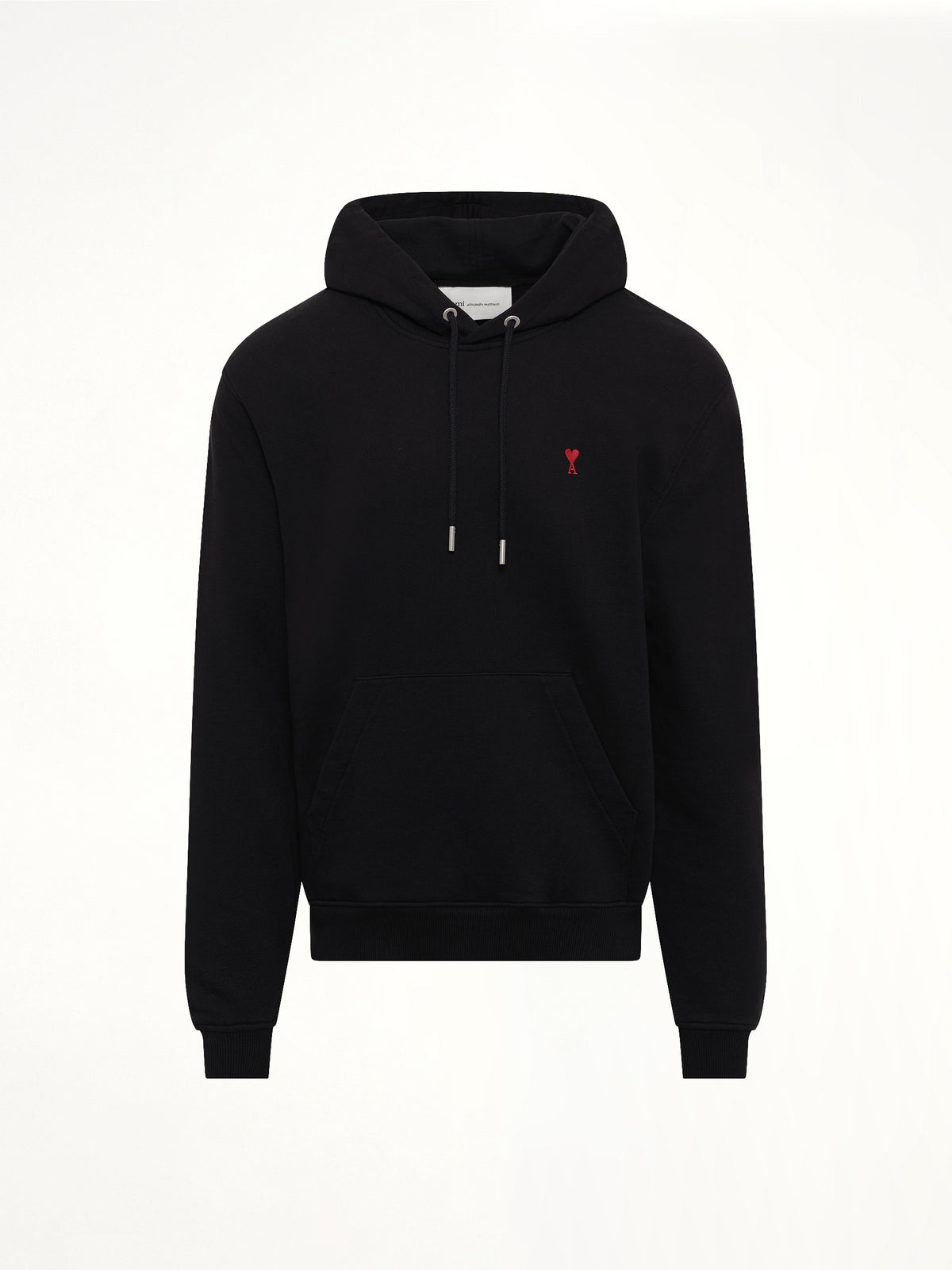 Ami De Coeur Hoodie in Black/Red