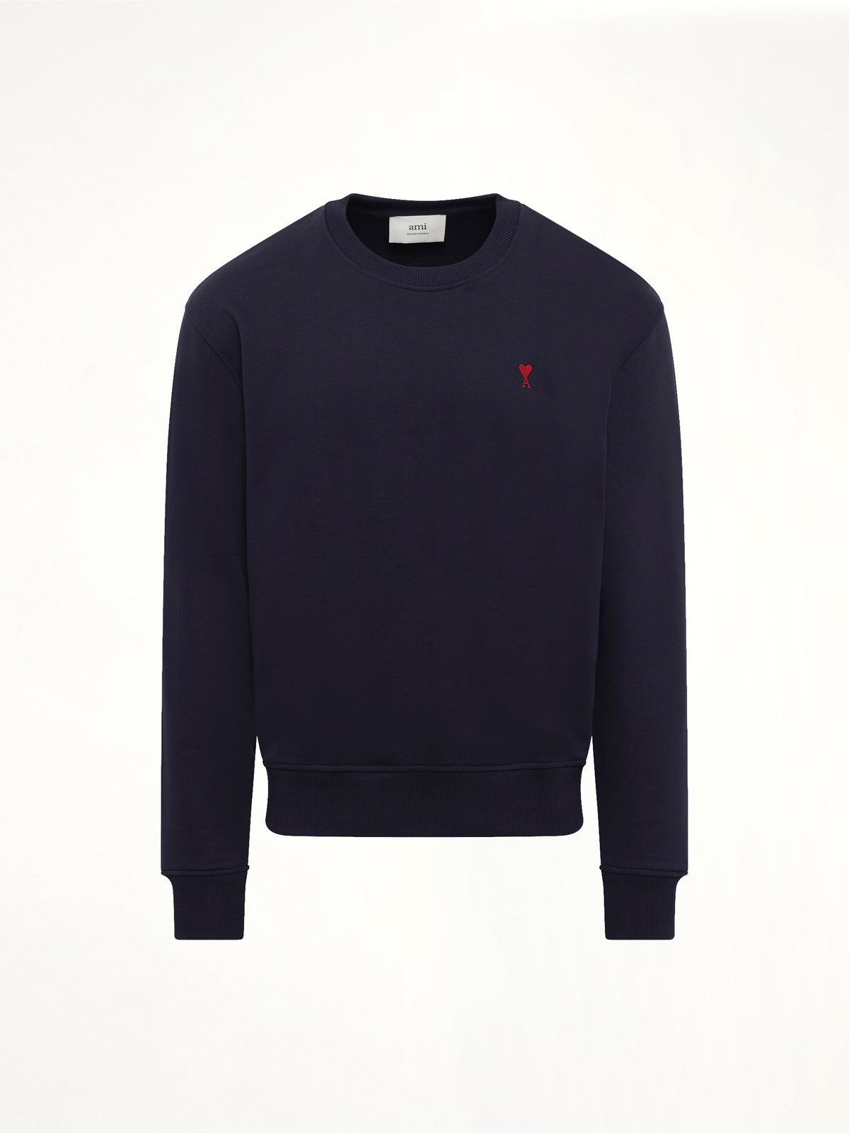 Red Ami De Coeur Sweatshirt in Navy