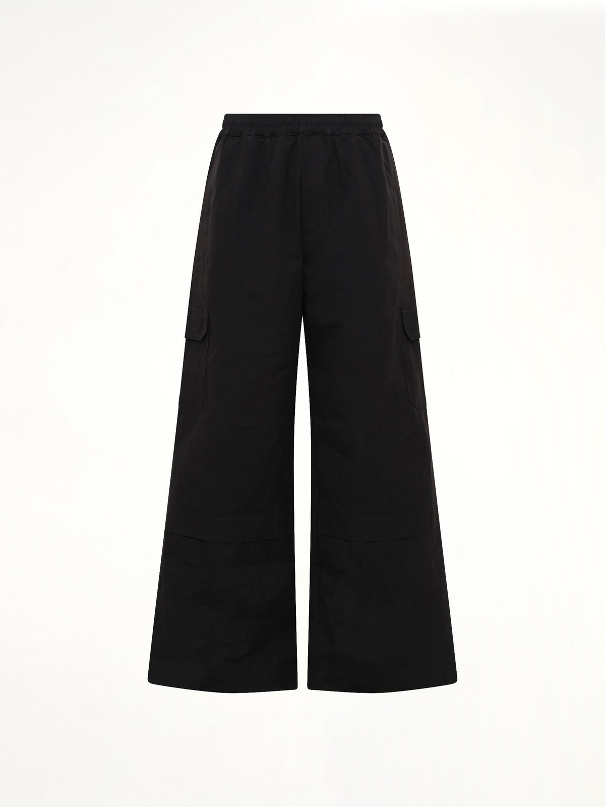 Sculpted Track Trouser in Black
