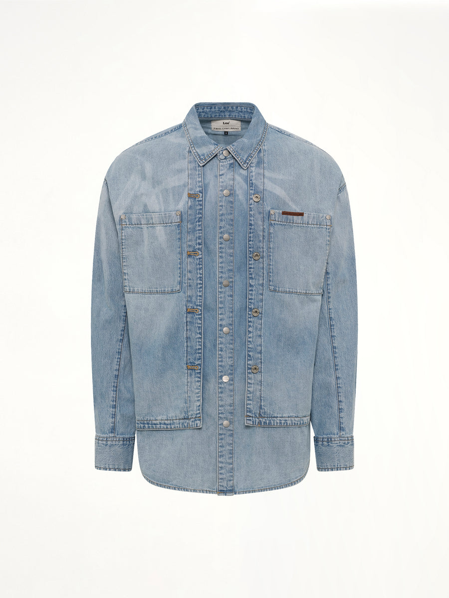 FCW x Lee Denim Shirt in Light Shade