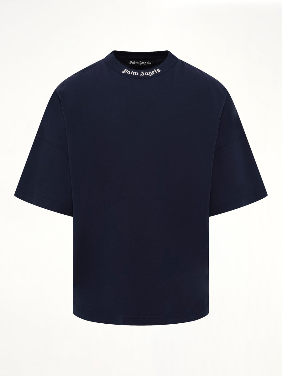 Classic Logo Over T-Shirt in Navy Blue
