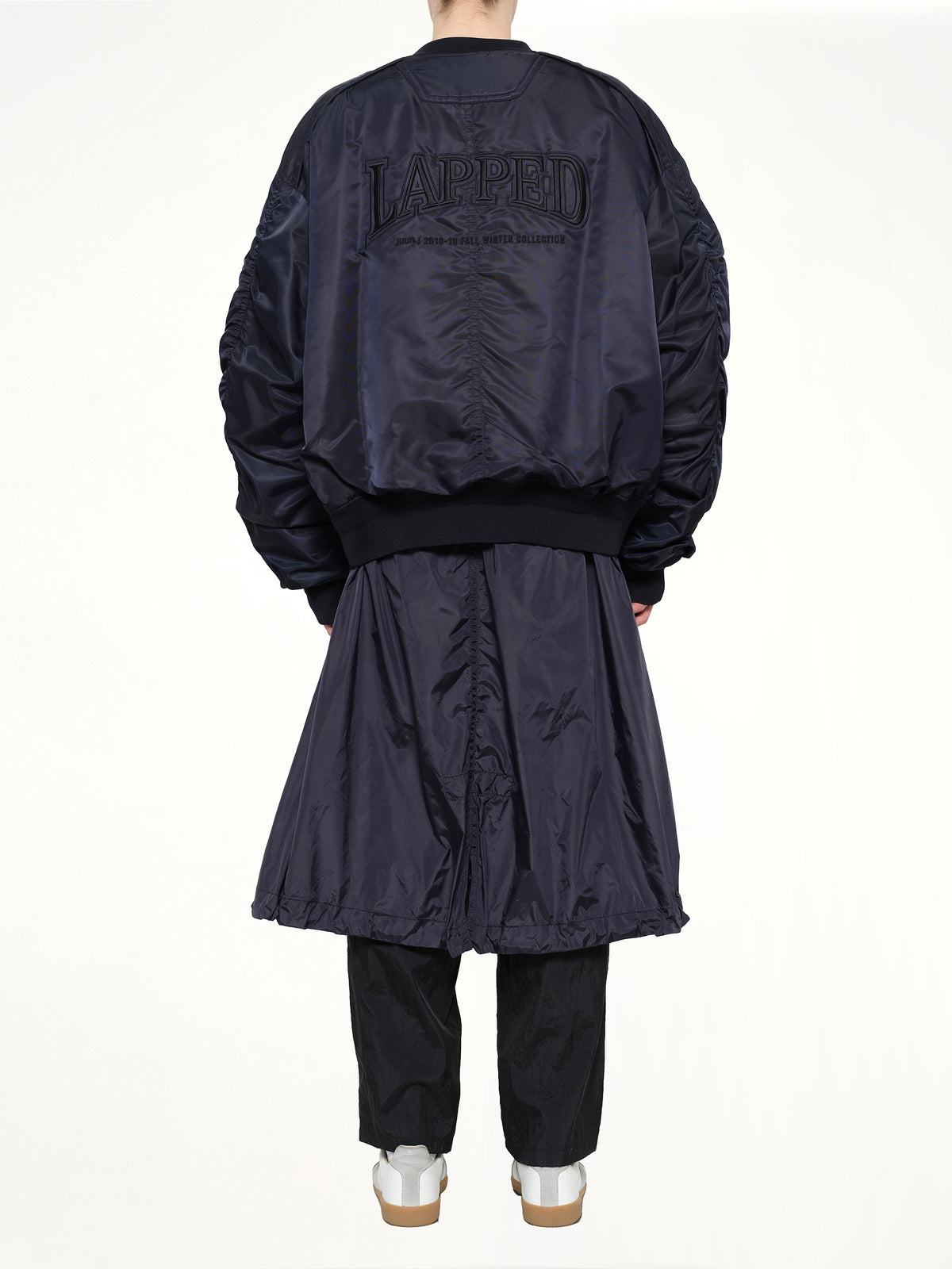 Juunj Coat in Navy
