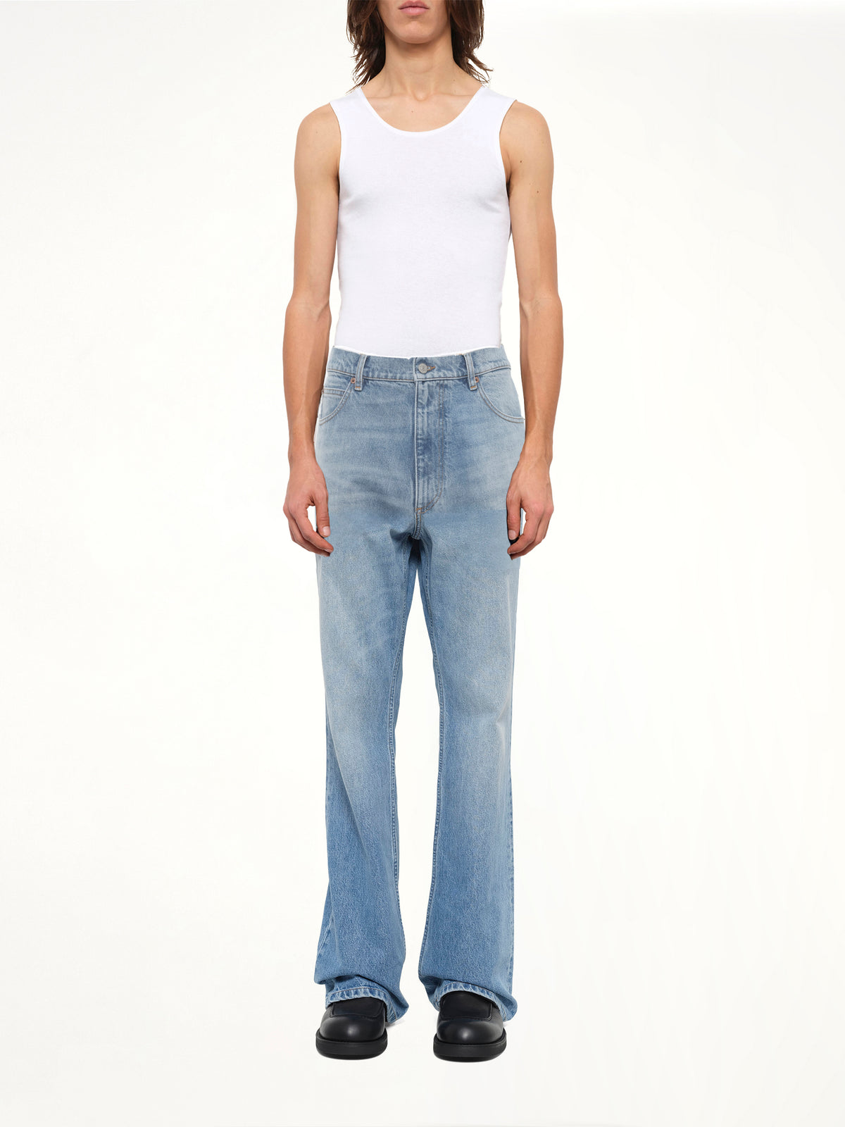 14 Oz Denim Pants in Blue