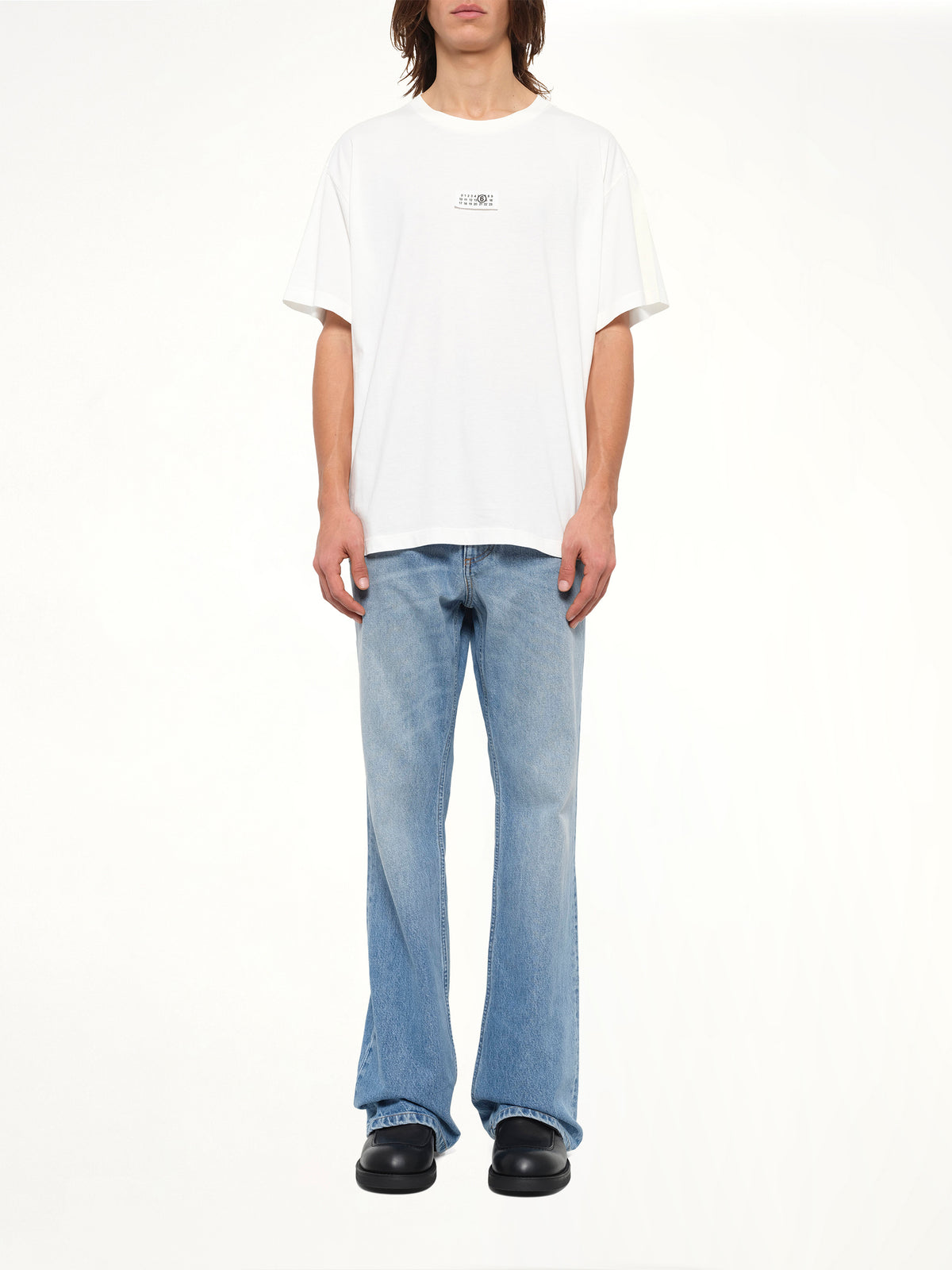 MM6 Patch T-Shirt in Off White