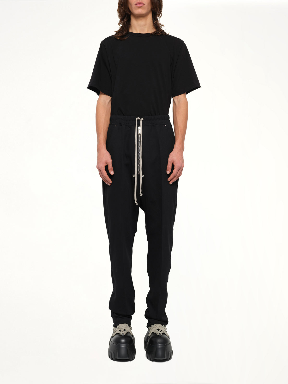 Wool Bela Pants in Black