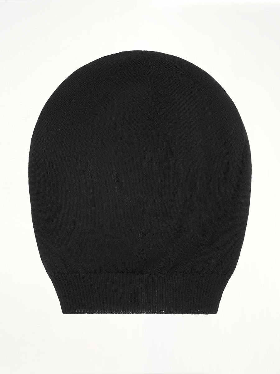 Medium Wool Hat in Black