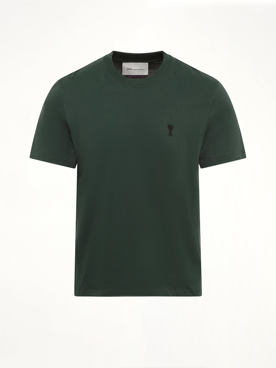Ami De Coeur T-Shirt in Bottle Green