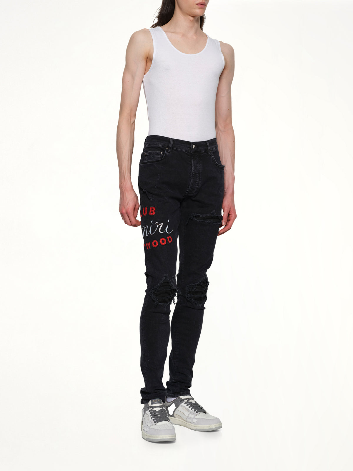 Club Amiri MX1 Jean in Dust Black