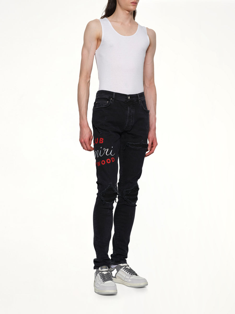 Club Amiri MX1 Jean in Dust Black