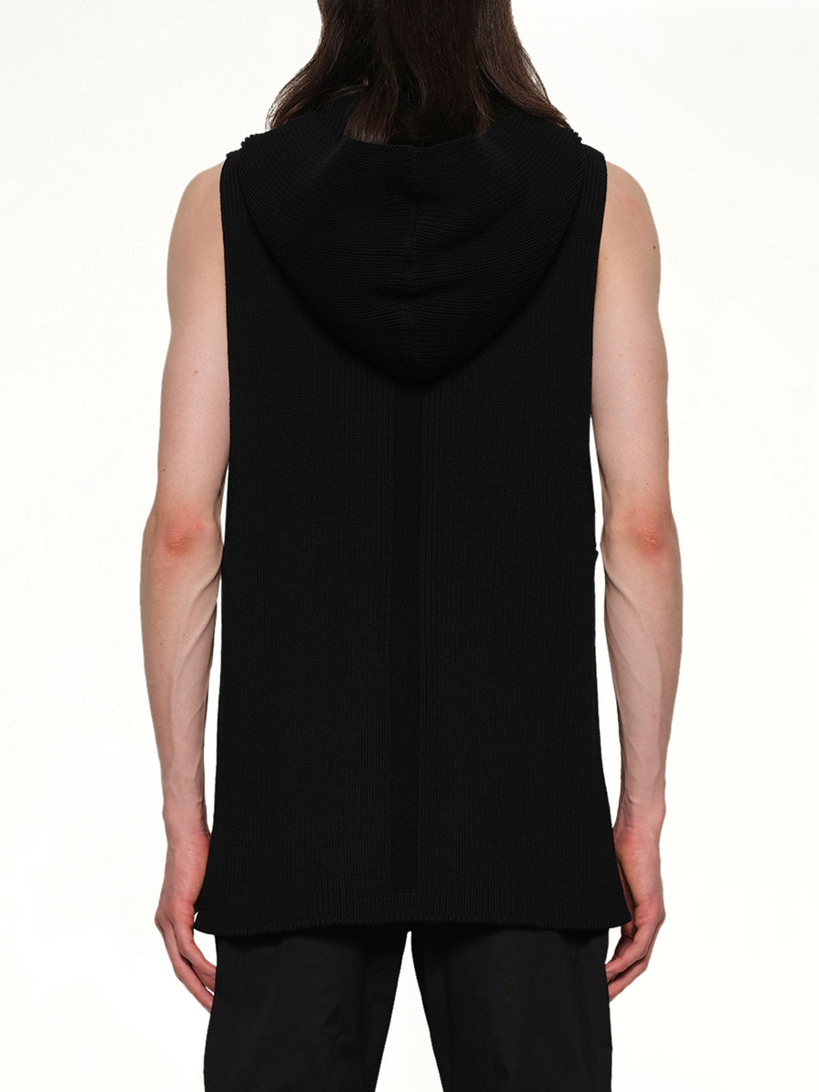 Hooded Tank in Black