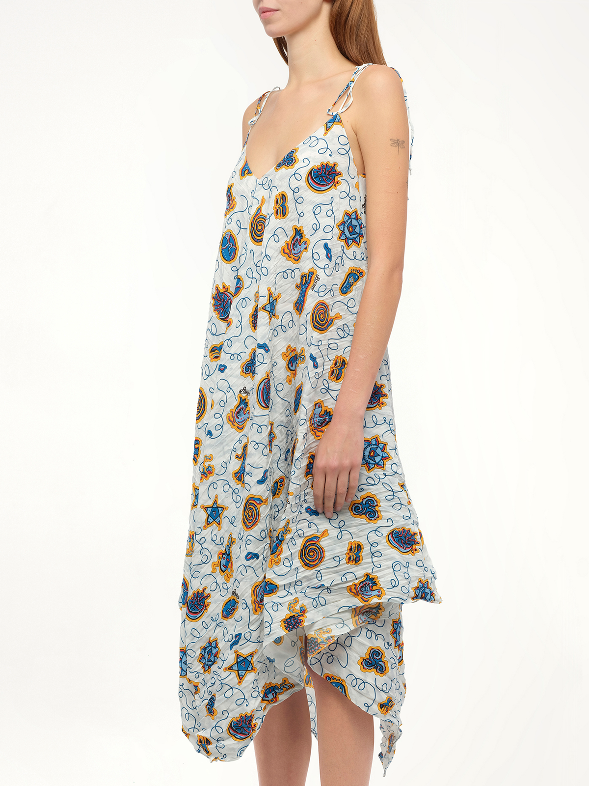 Loewe x Paula Prt Strappy Dress in White