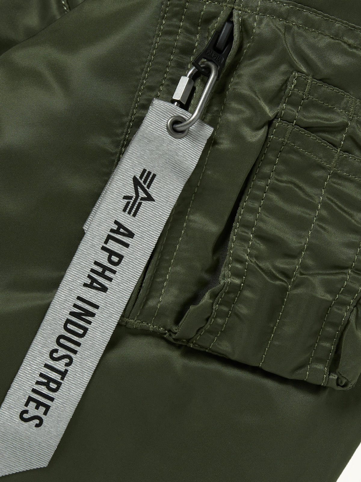 TC x Alpha Industries Bomber Jacket (Rivet Ver) in Sage