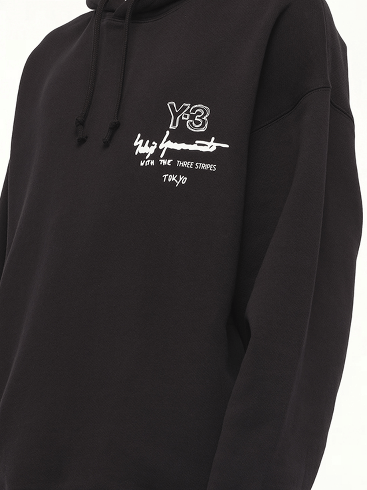 Graphic Ft Hoodie in Black