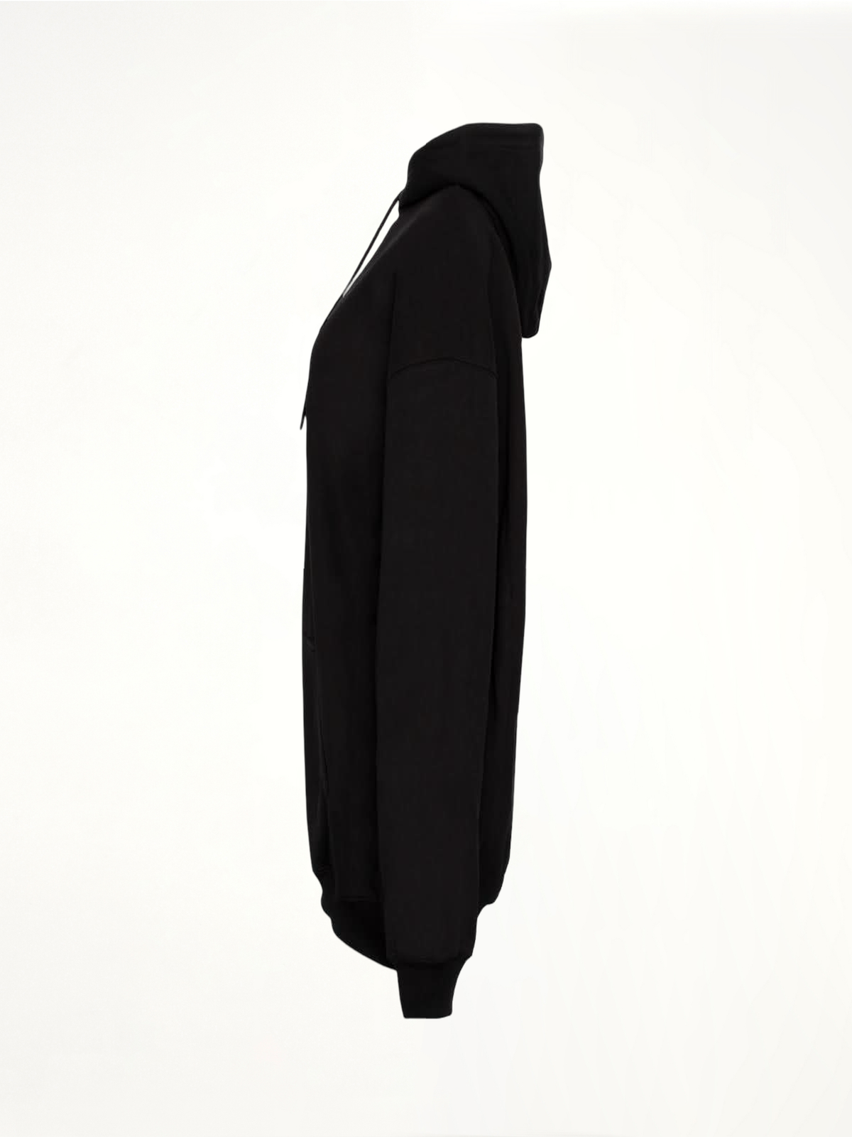 Crew Logo Hoodie in Black