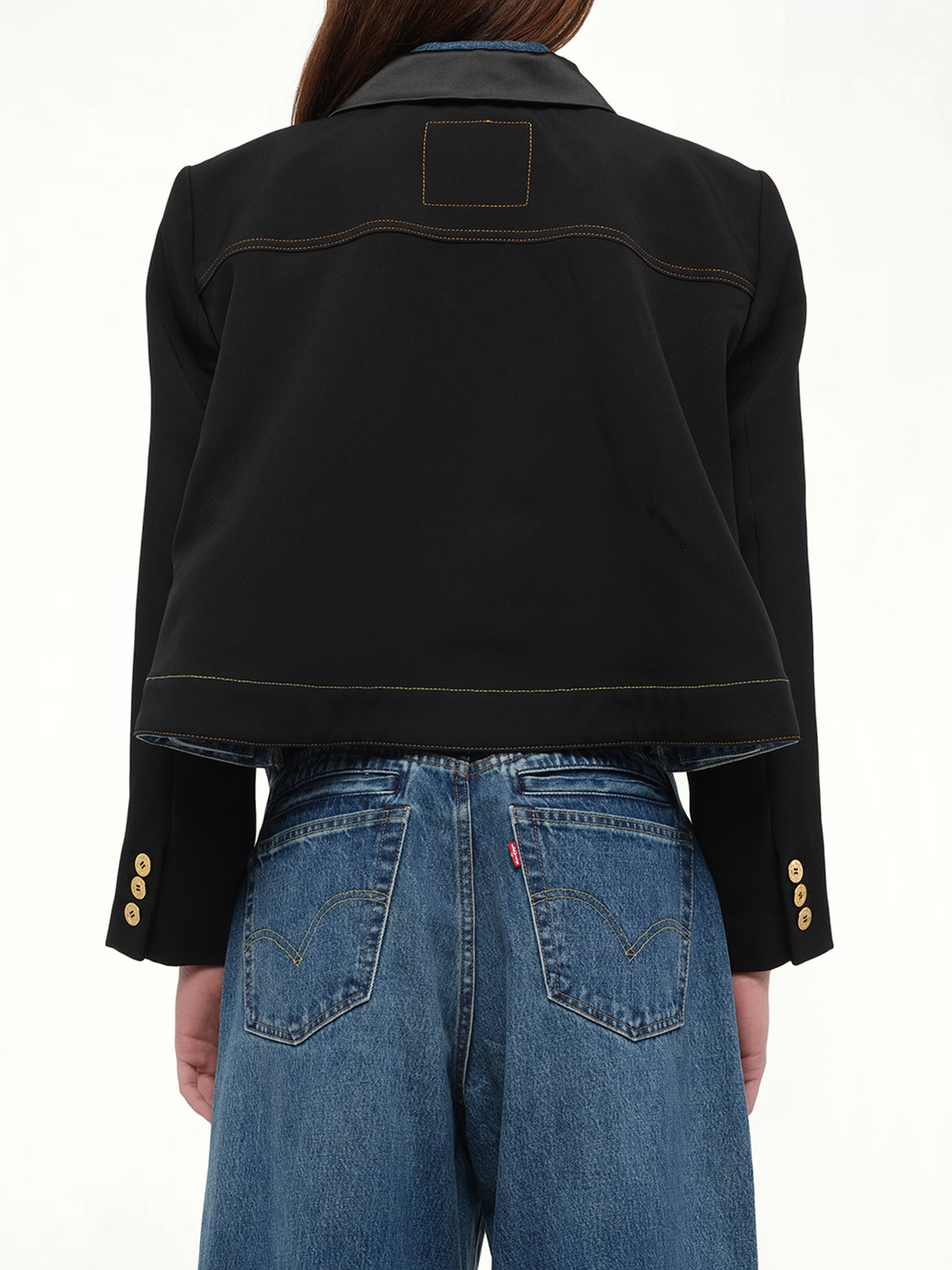 Levi's Denim x Matelasse Twill Jacket in Black