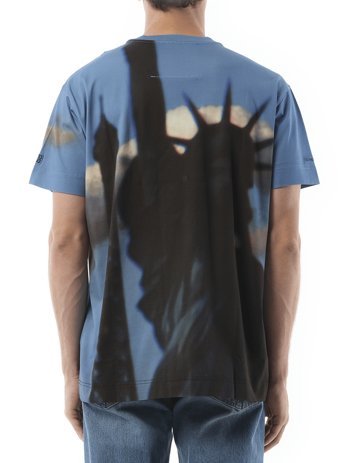 Givenchy Paris NY All Over T-Shirt in Multicolour