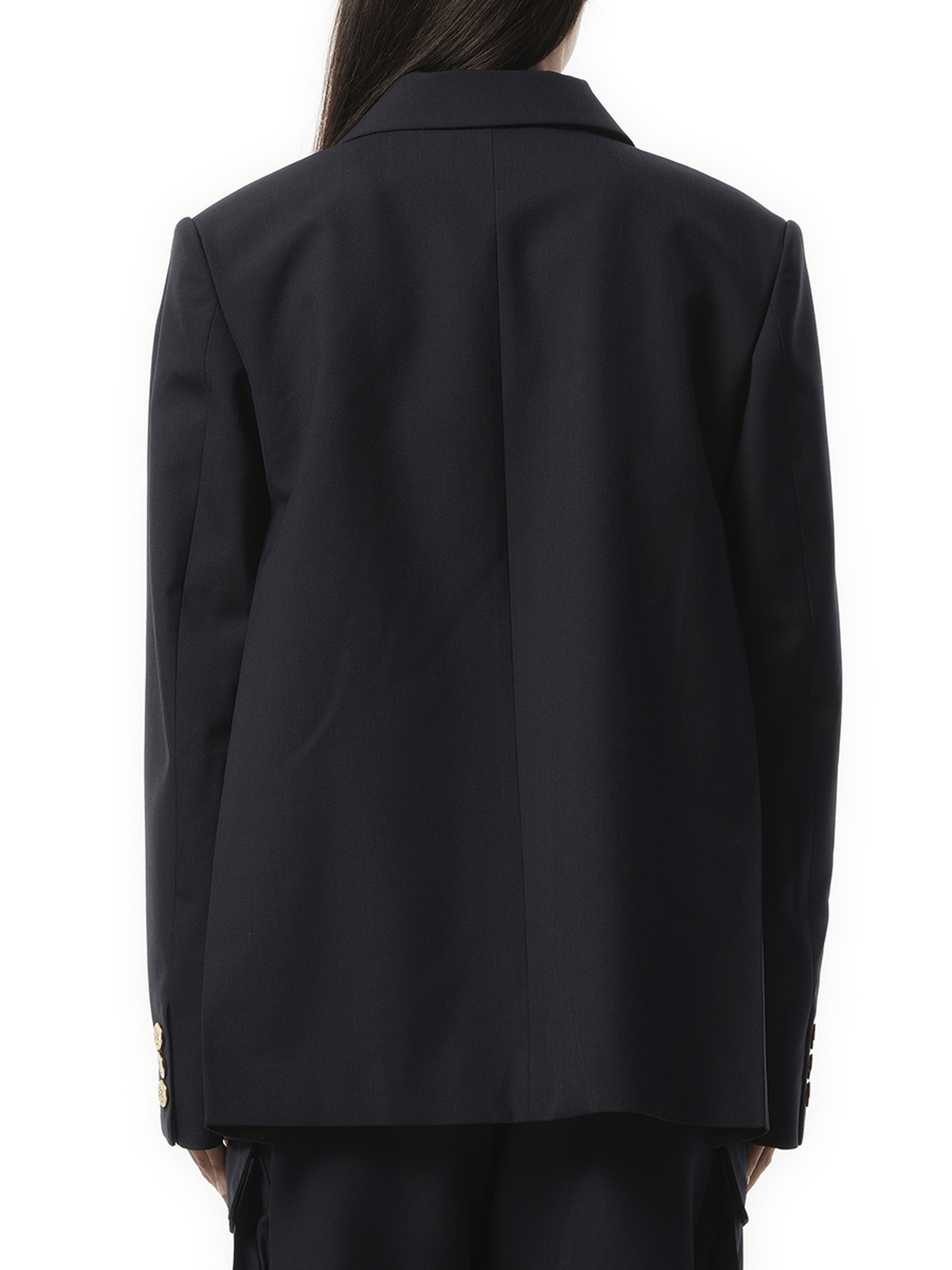Sacai Emblem Suiting Jacket in Navy