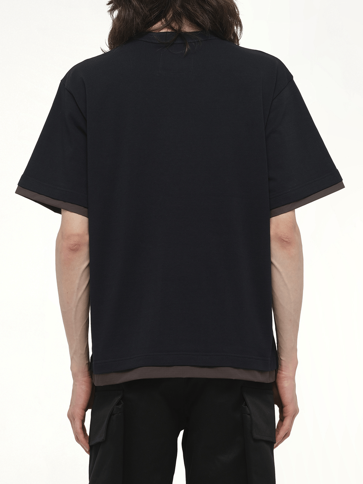 Cotton Jersey T-Shirt in Navy