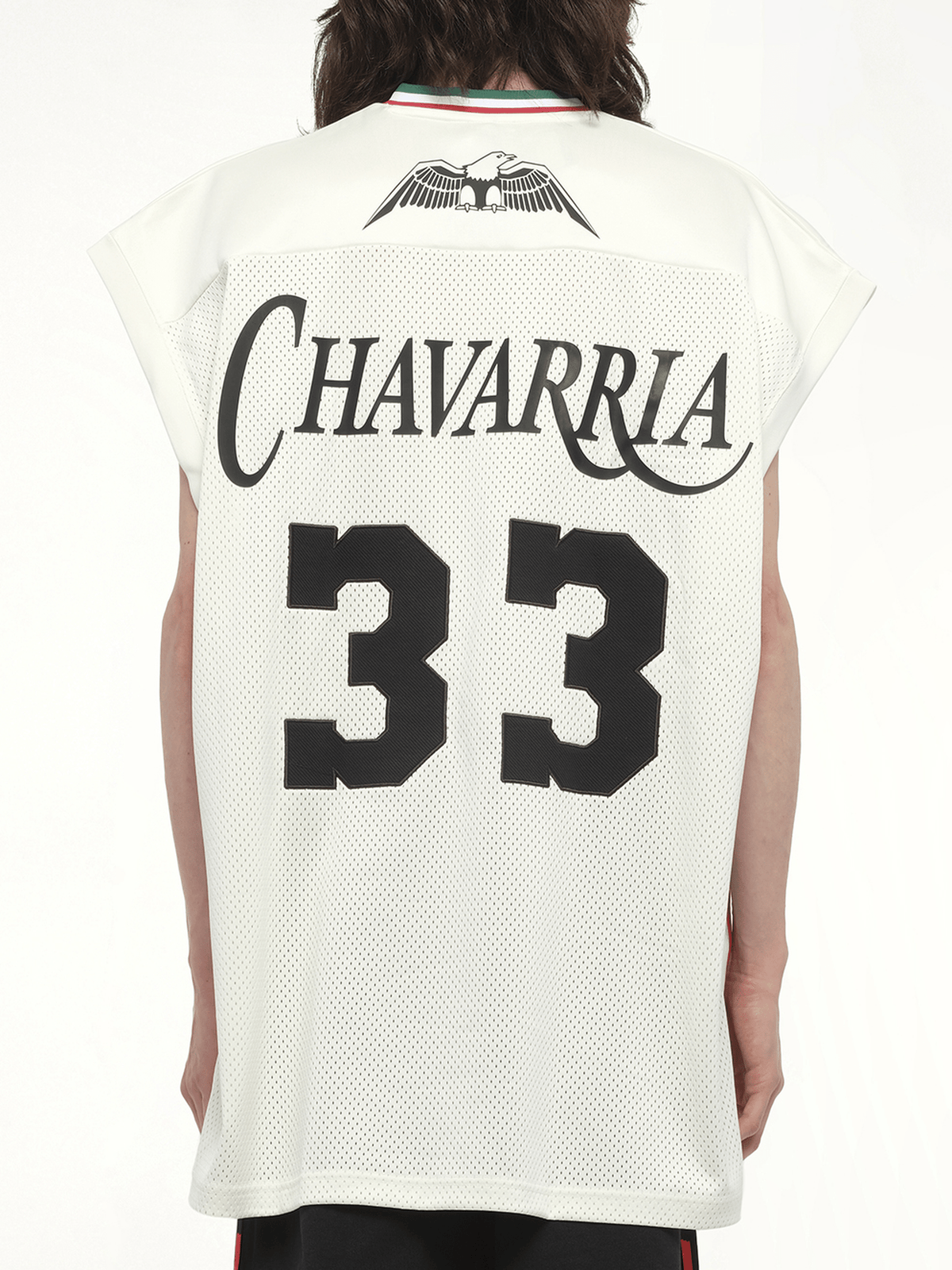 Adidas X Chavarria Jabbar Basketball Jersey in Off White
