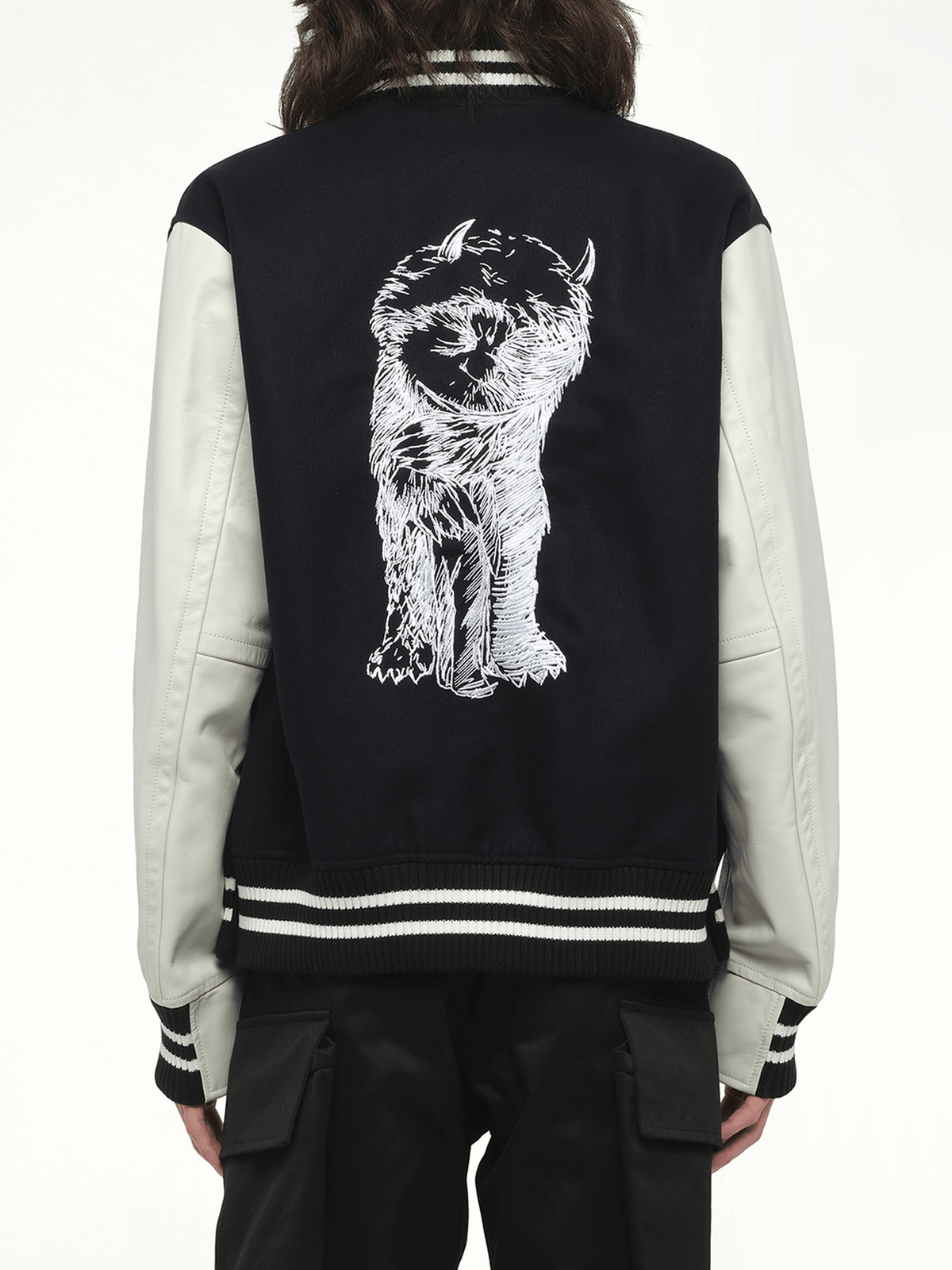 WHERE THE WILD THINGS ARE Blouson in Navy/Off White
