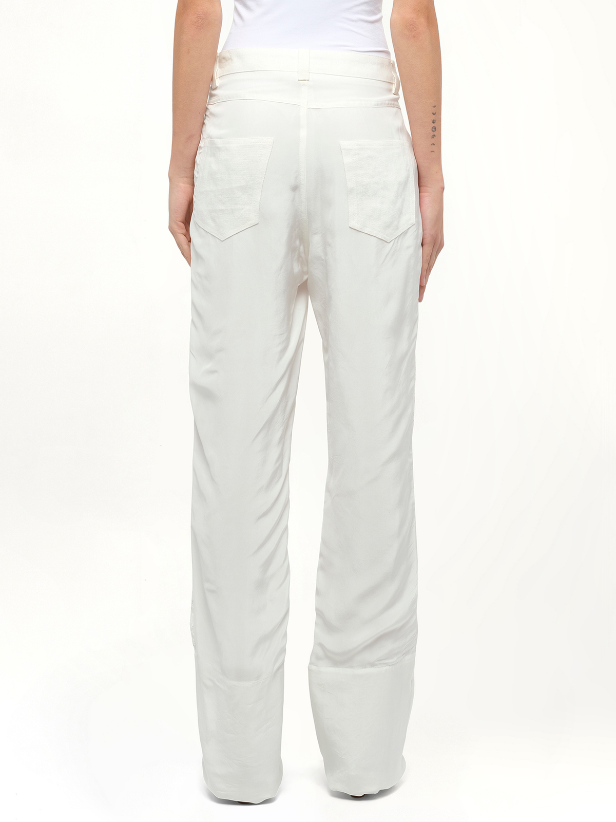 Lace Fisherman in White