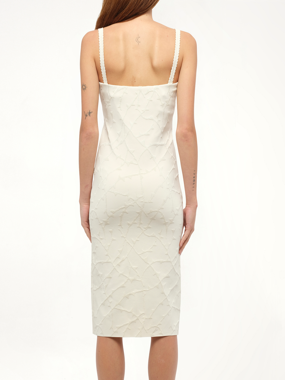 Strappy Dress in White