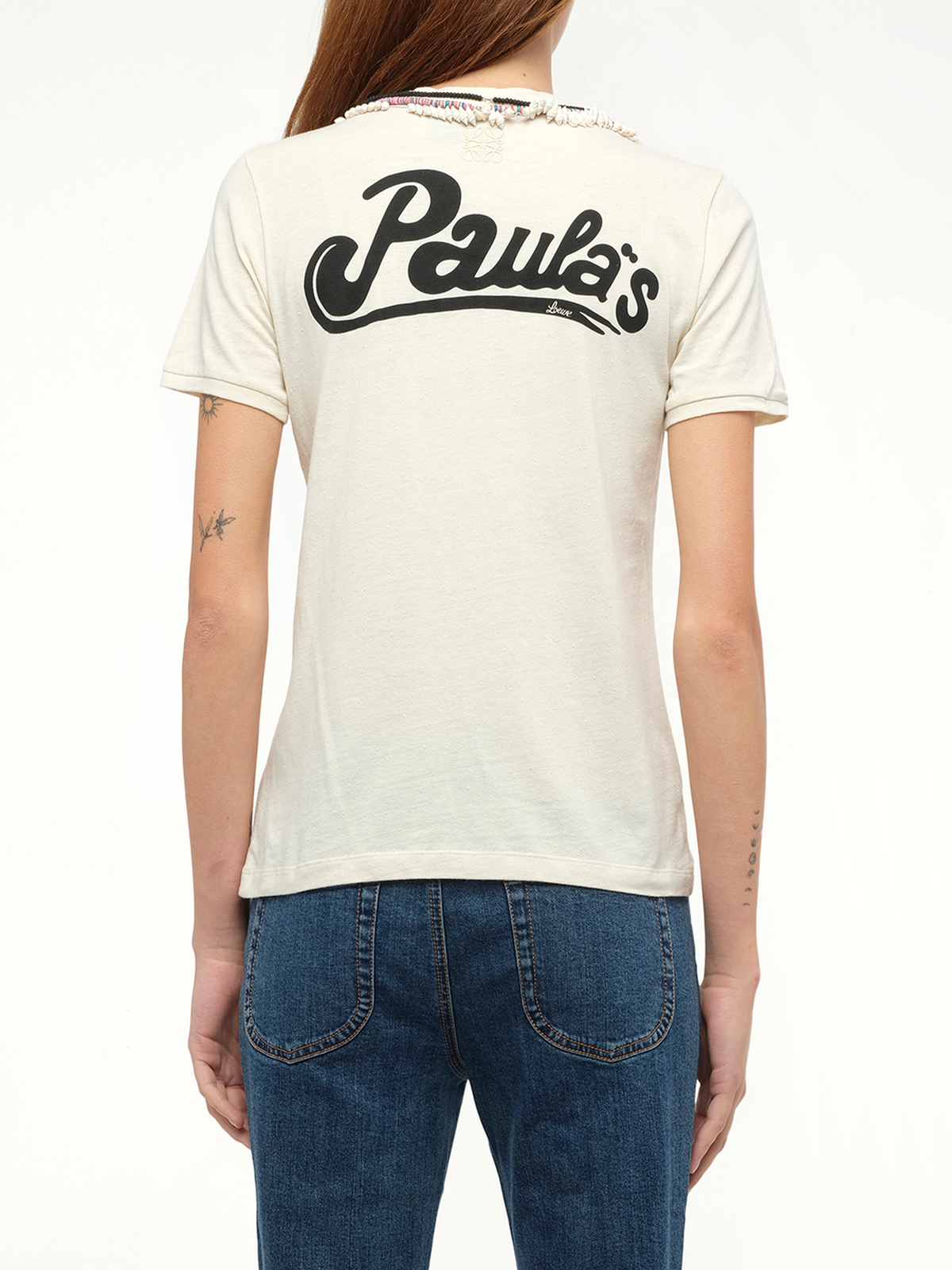 Loewe x Paula T-Shirt Necklaces in Calico