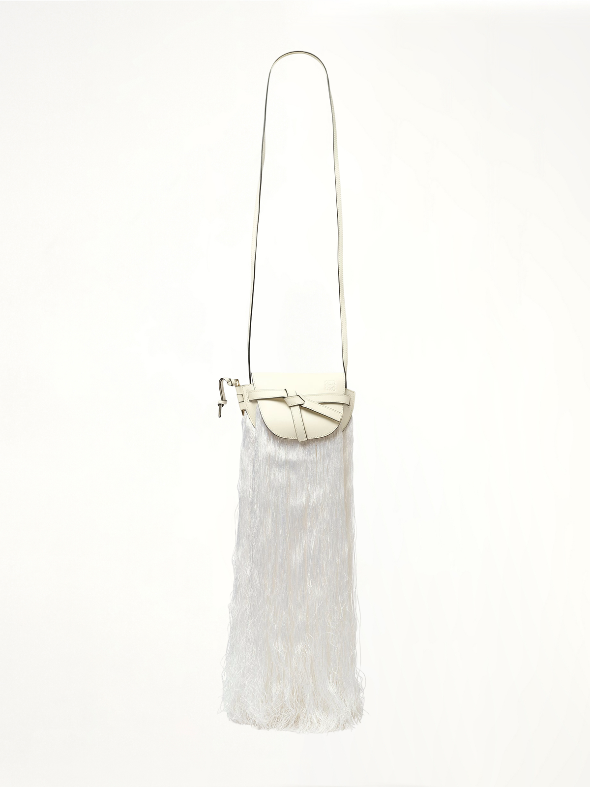 Gate Fringes Mini in White