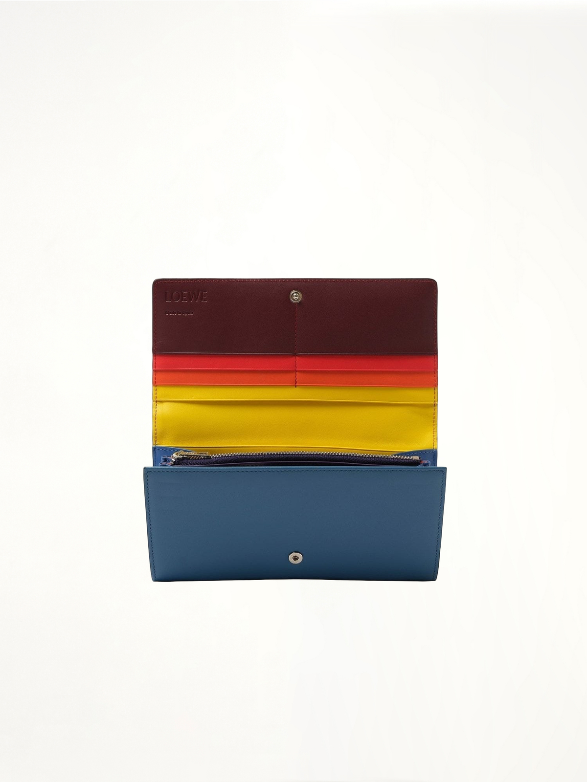 Loewe x Paula Rainbow Cont Wallet in Blue