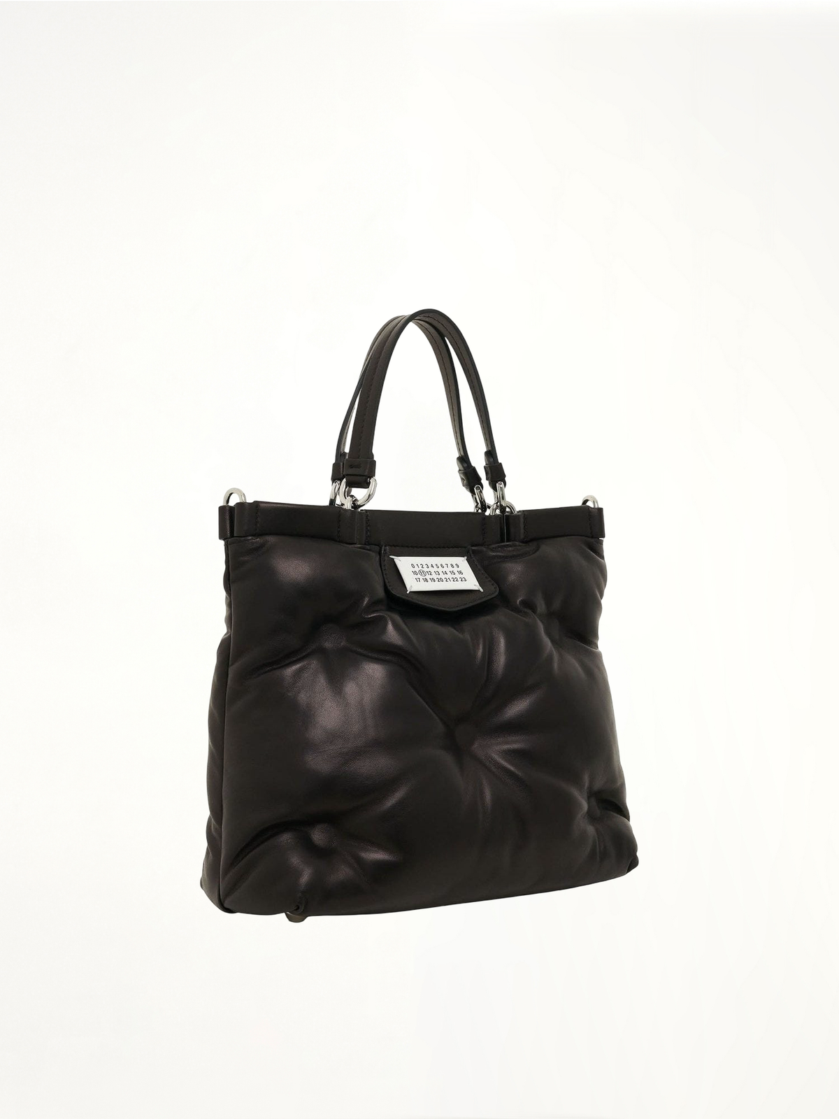 Small Glam Slam Shopping Bag in Black